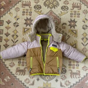 Patagonia tribbles reversible baby jacket 2t